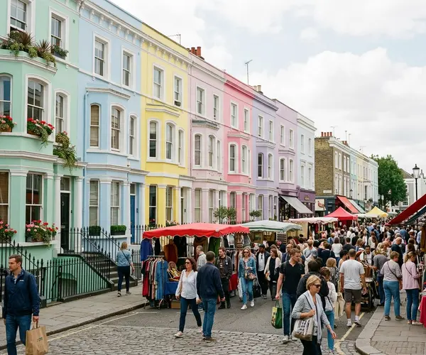 Is Portobello Road the Market from Notting Hill?