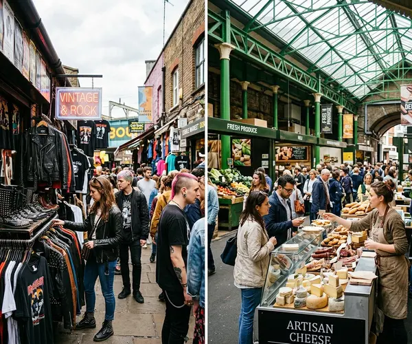 Camden Market vs Borough Market — What's the Difference?
