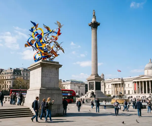 What Is the Fourth Plinth in Trafalgar Square?