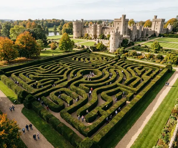 What Is the Maze at Leeds Castle?