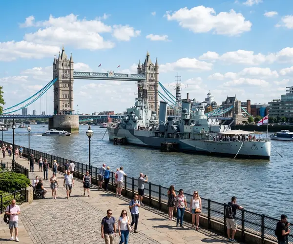Why Is HMS Belfast Moored in London?