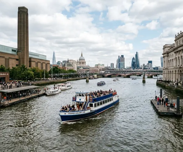 Can You Get a Boat Between Tate Modern and Tate Britain?