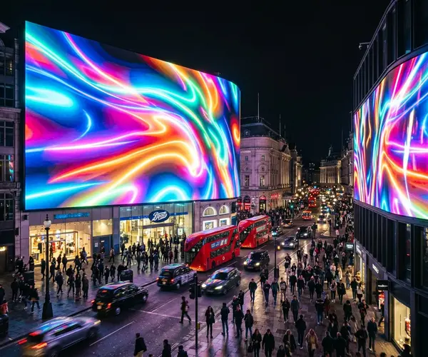 What Are the Screens in Piccadilly Circus?