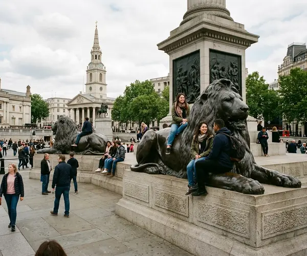 What Are the Lions in Trafalgar Square?