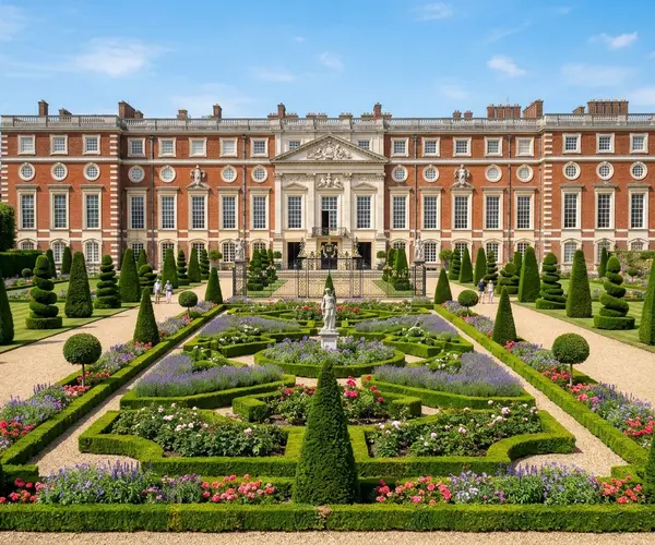 What Are the Gardens at Hampton Court Like?