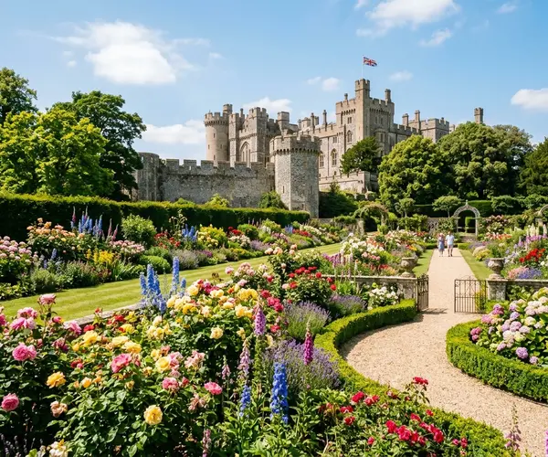 What Are the Gardens at Arundel Castle Like?