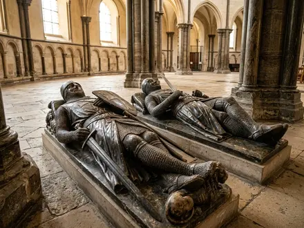 Marble Knight Effigies