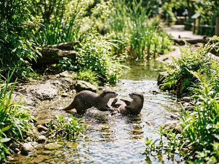Otter Feeding Sessions