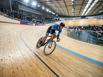 The Olympic Velodrome Track