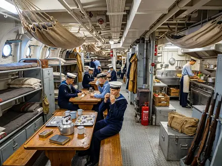 Below Decks Living Quarters