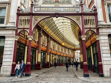 Leadenhall Market and Diagon Alley