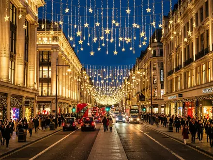 Oxford Street Star Canopy