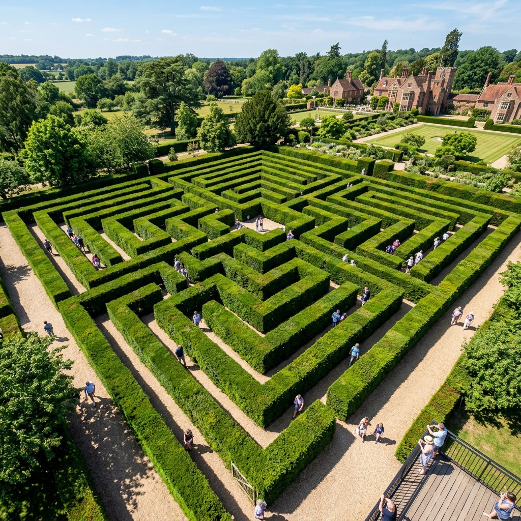 Italianate Holly Maze