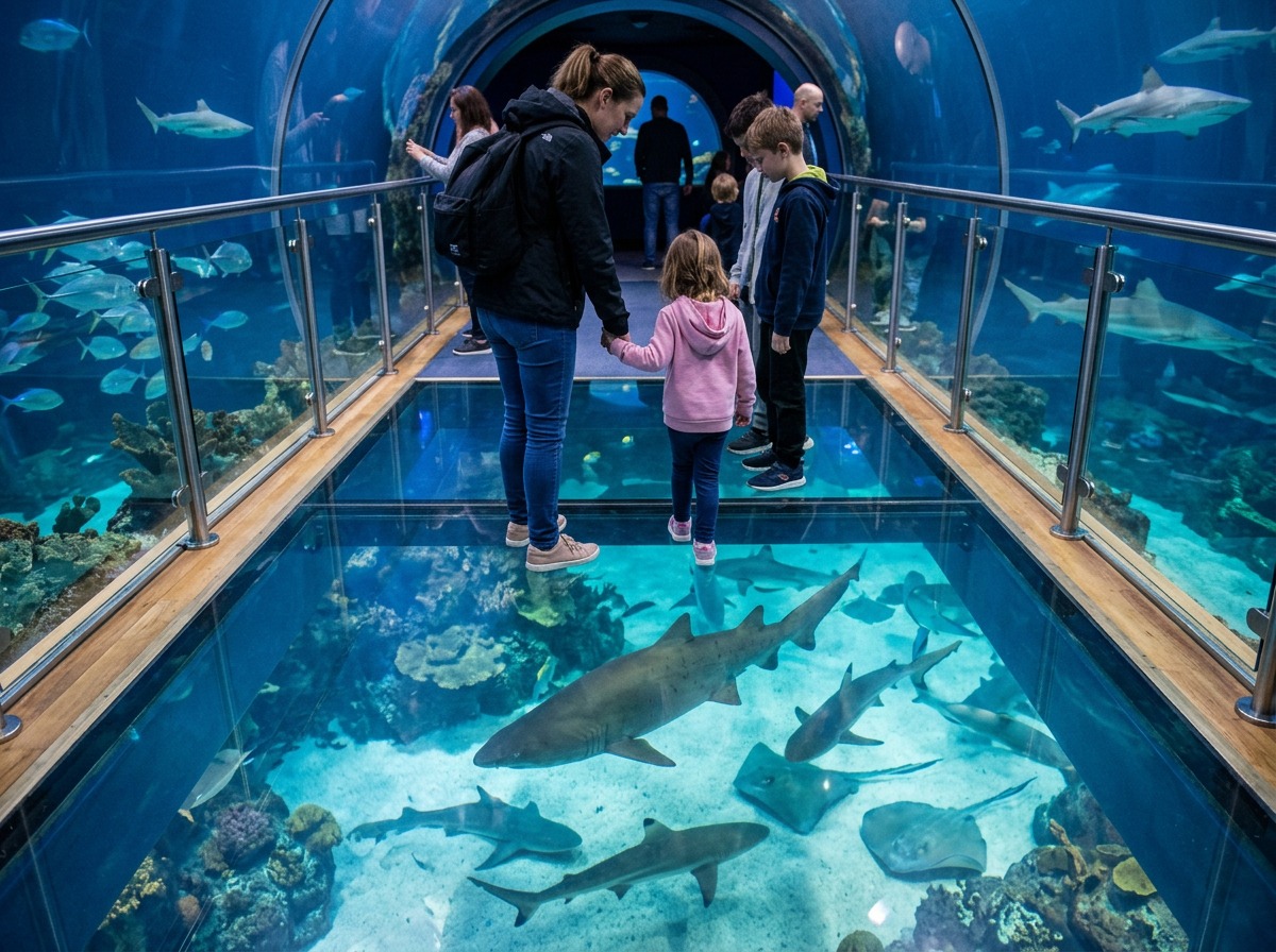Shark Walk and Ocean Tunnel