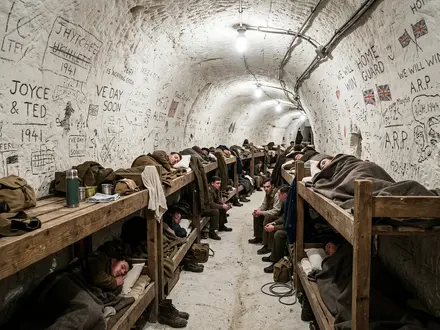 Wartime Air-Raid Shelter