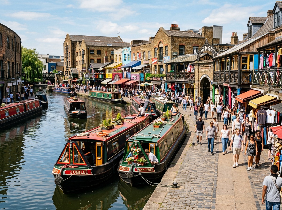 Camden Lock and Regent's Canal
