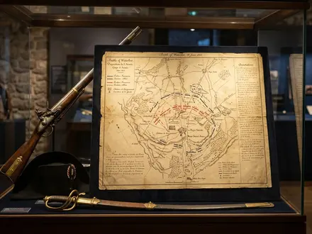 Wellington's Waterloo Map