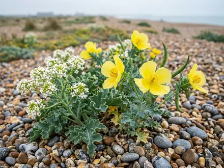 Shingle Wilderness and Rare Flora