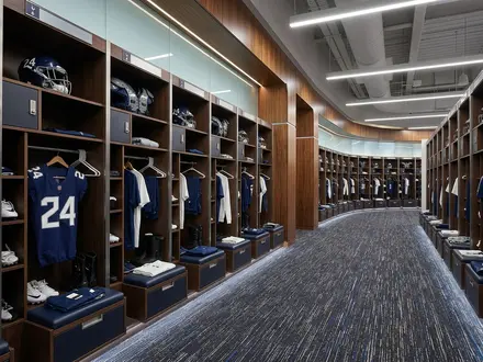 NFL Locker Rooms
