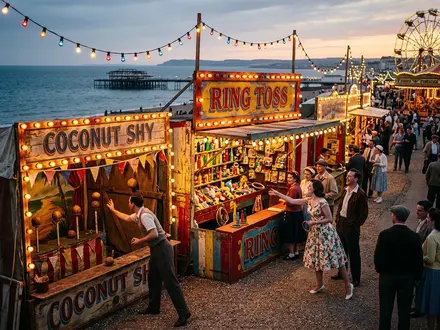Vintage Carnival Games