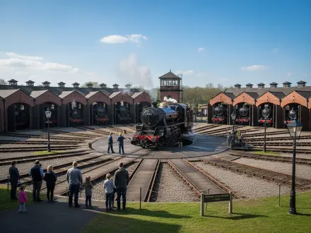 Locomotive Turntable
