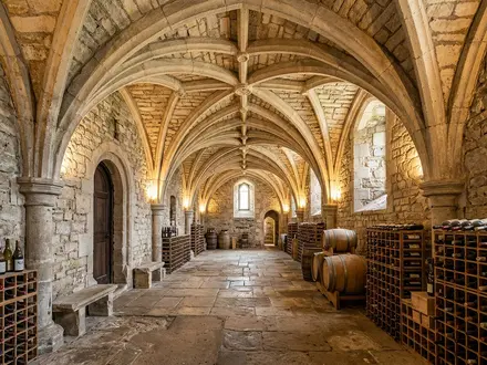 The Vaulted Wine Undercroft