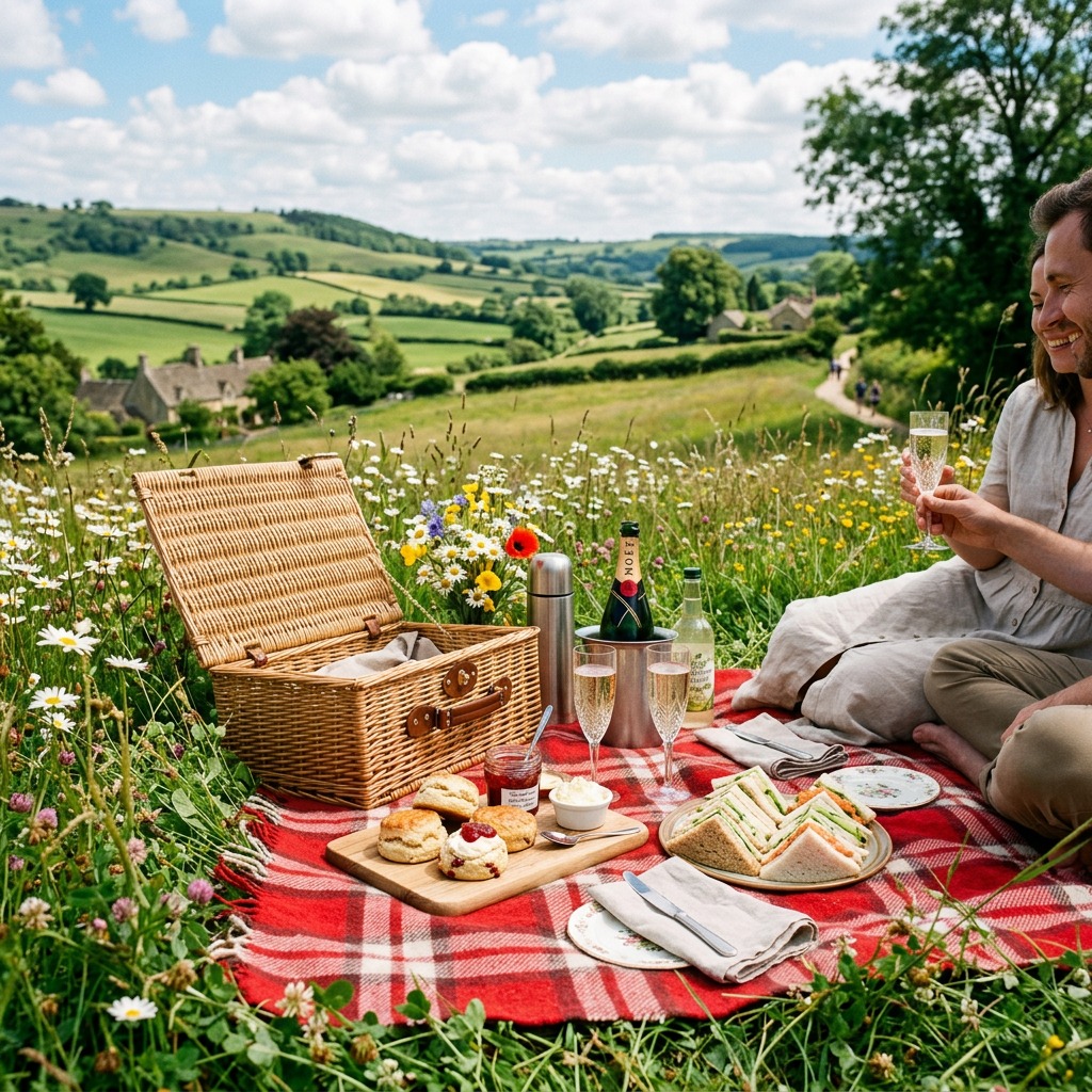 Hilltop Picnic with Panoramic Views