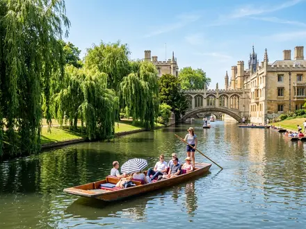 Punting on the River Cam