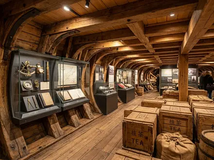 Lower Hold & Tea Trade Exhibition