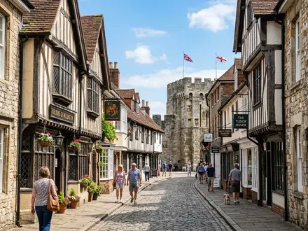 French Street and the Old Town