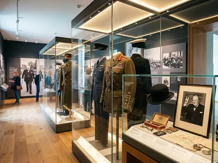 Churchill Exhibition and Uniforms