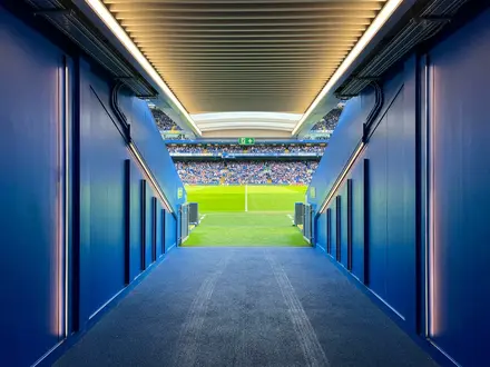 Players' Tunnel & Pitchside