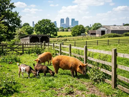 Farm Animals & Pets Corner