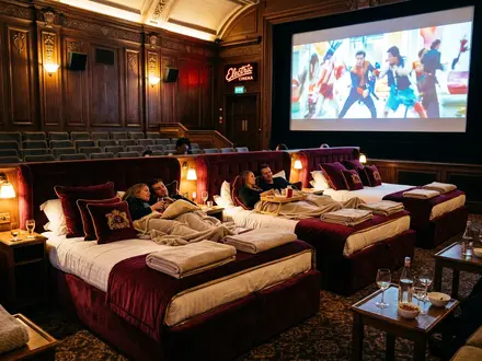 Front Row Double Beds