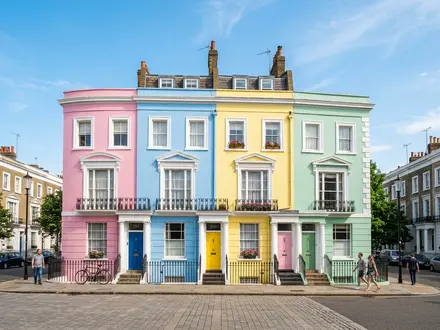 The Pastel Houses