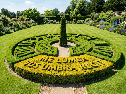 The Topiary Sundial Garden
