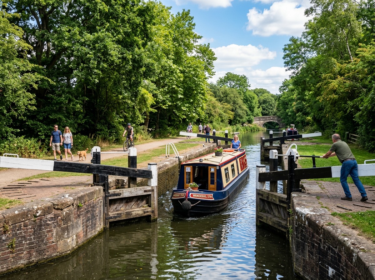 Cassiobury Park and Watford Locks