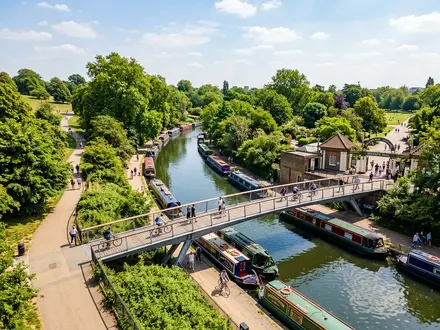 Connection to Regent's Park & London Zoo