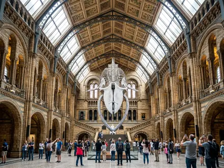 Hintze Hall & Hope the Blue Whale