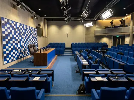 Press Room & Media Area