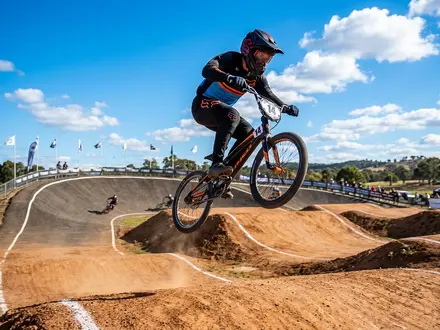 The BMX Racing Track