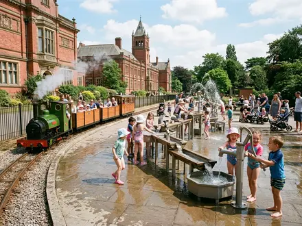 Splash Zone and Steam Railway