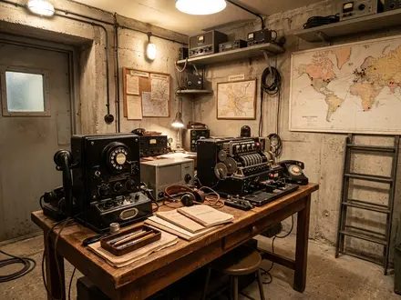 Secret Transatlantic Telephone