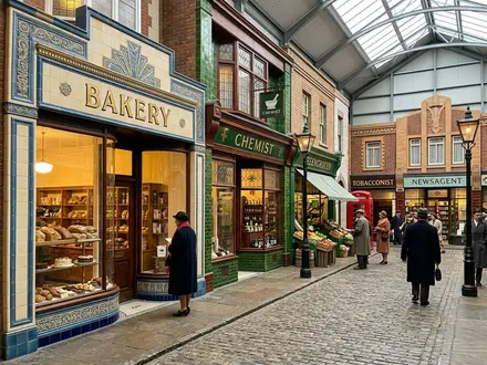 Victorian and 1930s Street Scenes