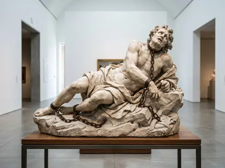 Cibber's Raving and Melancholy Statues