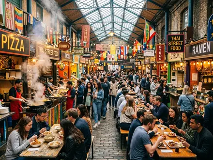 Camden Lock Market Street Food