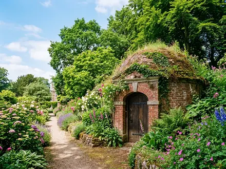 The Moat Garden and Ice House