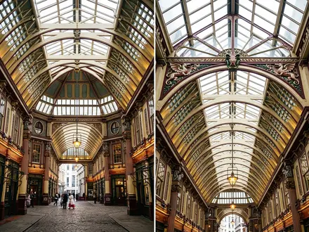 The Painted Ironwork Roof