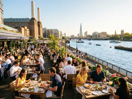 Riverside and Rooftop Dining
