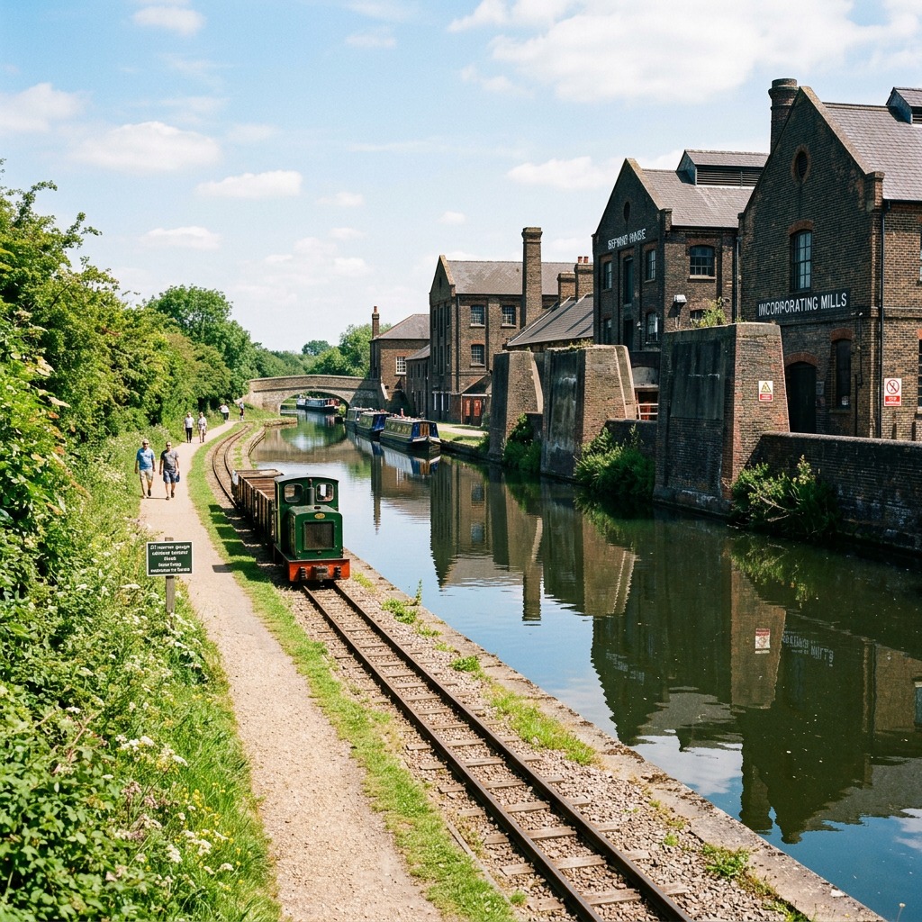 Canal Network and Narrow Gauge Railway